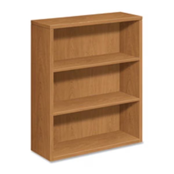 3-Shelf Bookcase- w- Fixed Shelves- 36in.x13-.13in.x43-.38in.- MY, Hon, Mfr#: HON105533NN